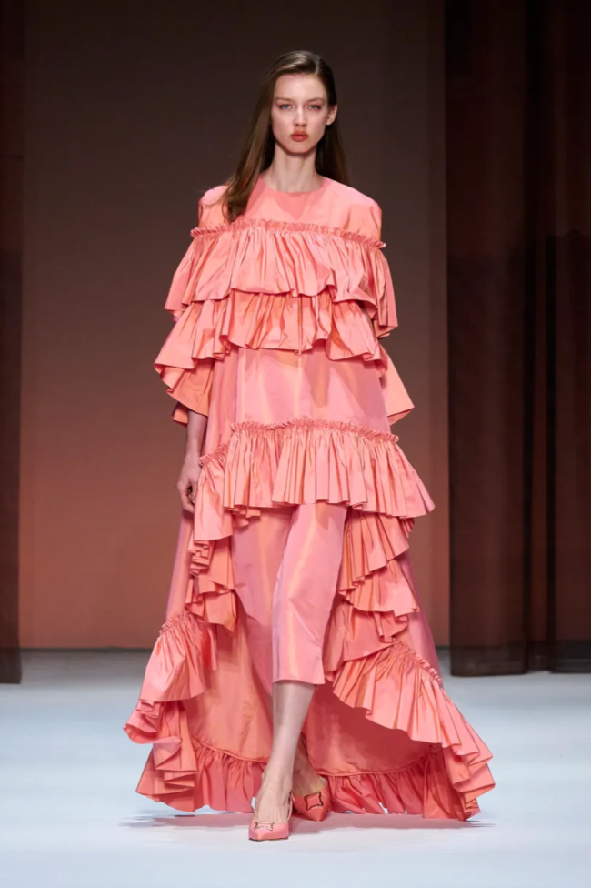 Laura Biagiotti Spring 2027 ready-to-wear collection presented during Milan Fashion Week.
